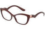 Okulary korekcyjne Dolce & Gabbana DG5078 3285 Kocie oczy Czerwone